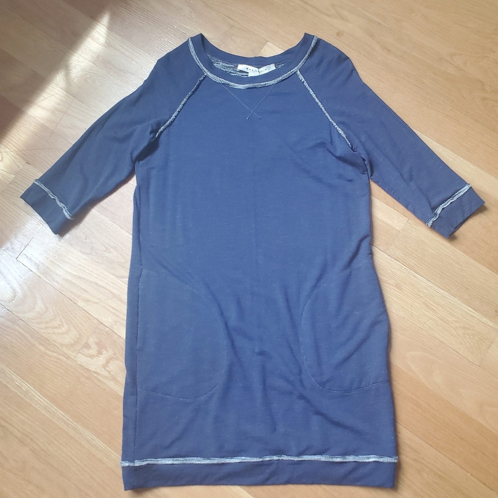 Max Studio Navy Easy Dress